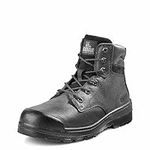 Kodiak Men's 6" Greb Steel Toe Work Boot, Black, 14 Wide