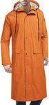 COOFANDY Men's Outdoor Long Hooded 