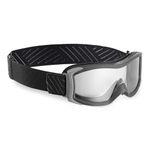 Bolle X1000 Ballistic Goggles - Clear Lens - Vented or Sealed Frame - for Military, Tactical, Safety, Airsoft Use - Anti-Fog, Anti-Scratch Coating (Vented Frame)