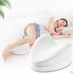 MANSTE ENTERPRISE Leg Pillow Comfortable Soft Contour Legacy Leg Pillow Bed Foam Back Hip Leg Knee Support