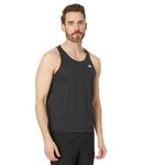 New Balance Men's Athletics Singlet, Black, X-Large