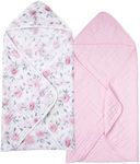 PHF 2 Pack Baby Hooded Towels, 100%