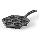 Cast Iron Danish Aebleskiver Pan, P