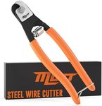 AMERICAN MUTT TOOLS Steel Cable Cutters – Cable Cutters Heavy Duty for Steel Wire Rope Cutter, Bike Cable Cutter | Wire Cutters Heavy Duty, Seal Cutter for Truck Driver, Stainless Steel Wire Cutter