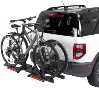 Saris SuperClamp G4 Hitch Bike Rack –2-Bike, with Light Kit – Zero Frame Contact, Tool-Free, Tilt & Fold, Supports eBikes, Fits 1.25" & 2" Hitch