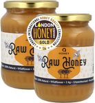 Pure Raw Honey 1kg Natural Unpasteurised Unfiltered Unheated Forest honey Wildflower Honey