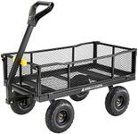 Gorilla Carts Steel Utility Cart, 4