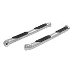 ARIES 202019-2 3-Inch Round Polished Stainless Steel Nerf Bars, No-Drill, Select Toyota Highlander