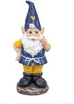 Hanna's Handiworks West Virginia University Gnome Statue- Indoor/Outdoor Resin Figurine- Decorate Garden, Dorm, College Apartment- Ideal Gift Holiday/Graduation/Alum- Show Your NCAA School Spirit