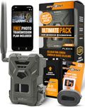 SPYPOINT Flex-M and SD Card Pack with LIT22 - Cellular Trail Cameras | Best Value in Hunting Accessories |No WiFi Needed & GPS-Enabled |Hunting Night Vision | IP65 Waterproof