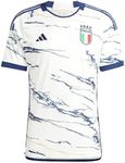 adidas Italy 2023 Away Jersey, White, Medium