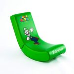 X-Rocker Officially Licensed Nintendo Super Mario Bros Video Rocker - JOY Collection (Green, Luigi)