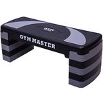 GYM MASTER Adjustable Step Aerobics Workout Platform Stepper