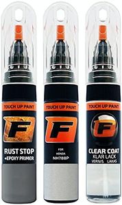 FIRANTO Kit de Pintura de Retoque Coche para Honda NH788P White Orchid, Set de Reparación de Rayones y Arañazos Incluye 15 ml Bolígrafo para Retocar Pintura Coche, Primer y Barniz