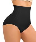 Gotoly Tummy Control Shapewear Underwear Girdle for Women Body Shaper Hight Waist Shapewear Panties Black