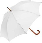 Clifton Wedding Wood Shaft With White Cover, White