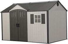 LIFETIME Storage Shed 60223 12.5 x 8 Ft. Garden Building