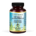 Life Choice - Fiery Male 90 Vegetarian Capsules - Improve Cognitive Function and Protein Synthesis, Reduces Mental Fatigue, Male Hormone Balance Supplement - Mens Health Supplement