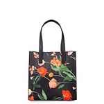 Ted Baker London FLEUCON-Floral Print Small Icon, Black