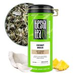 Tiesta Tea - Coconut Breeze - Soft Coconut Oolong Tea - Loose Leaf Tea Blend - Medium Caffeinated Oolong Tea - Make Hot or Iced Tea Up to 40-50 Cups - 4 oz Refillable Tin