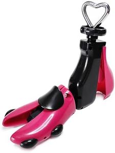 QGWJEKUI Shoe Stretcher Women/Men,Boot Stretcher for Cowboy Boot,Adjust Shoe Boot Stretcher Women Wide Feet, Rose Red, Men Size 8-13