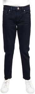 CULTURA Boys Pants, Big Boy & Little Kids Stretch Slim Fit Jeans for Boys Size 4-20, Black Blue - Stretch Denim, 8