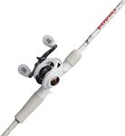 Abu Garcia Veritas Low Profile Baitcast Reel and Fishing Rod Combo, 7' - Medium Heavy - 1pc