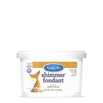 Satin Ice Gold Shimmer Fondant, Vanilla, 1 Pounds