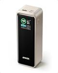 Anker Prime 27,650mAh Power Bank (250W), 3-Port Portable Charger, Smart App, Compatible with iPhone 16/15/14/13 Series, Samsung, Dell, AirPods, and More (Charging Base Not Included)