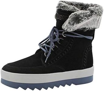 COUGAR Women's Vanetta Lace Up Waterproof Winter Boot Black 6 Medium US