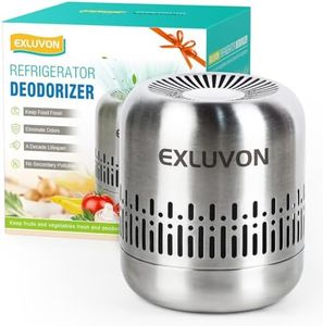Refrigerator Deodorizer,Lasts for 10 Years,Fridge Deodorizer Kitchen Gadgets Odor Eliminator for Fridge & Freezer, Room,RV and New Home,More Effective Than Baking Soda Charcoal Air Purifier