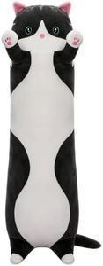 SHINUOER Cute Long Cat Plush Body Pillow, Soft Stuffed Animals 59 Inch