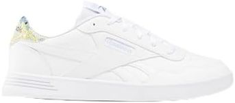 Reebok Women's COURT ADVANCE Sneaker, WHITE/WHITE/BOLCYA, 7 UK