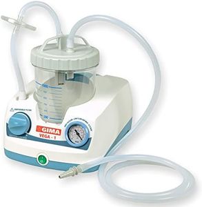 Gima - Aspiratore chirurgico Vega Uno, compatto ed affidabile, creato con stile per la piccola chirurgia, 28209