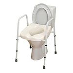 NRS Healthcare M66625 Mowbray Toilet Seat and Frame Lite, Standard Width - Pre Assembled