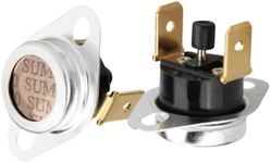 Limit Switch Thermostat L350F fit for Goodman Amana Furnace 10123532 101235-32 B1370154 -Replace 36TX16 611871 SLR350 L350F 10123532 (2 PCS)