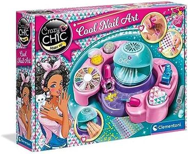 Clementoni Crazy Chic-Cool Nails-Atelier Nail Polish Set for Girls 6 Years, 18599