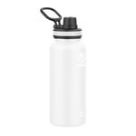 Takeya 885395500126 Originals Insulated Stainless Steel Bottle, Spout Lid White 32oz