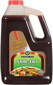 Kikkoman – Preservative Free Stir Fry Sauce with Classic Flavored - Perfect for Chowmein & All-Purpose Seasoning Dishes – Sealed Packed Plastic Bottle - 1/2Gal (Pack of 1)