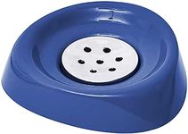 Navy Blue Soap Dish Cup Holder Drai