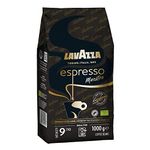 Lavazza, Espresso Maestro, Coffee Beans, Ideal for Espresso Machines, Balanced & Aromatic Taste, Intensity 9/10, Dried Fruit & Chocolate Notes, 100% Organic Arabica & Robusta, Slow & Gentle Roast, 1Kg