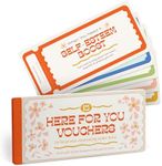 Em & Friends Here-For-You Vouchers, Empathy Gift Coupons, Book of 15 Perforated Vouchers