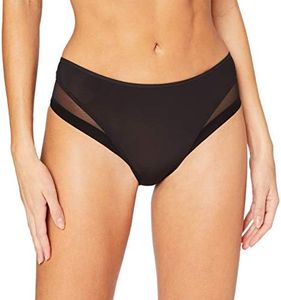 Dim Braga Microfibra Generous Clásico Mujer x1 Negro 42