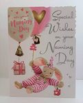 Jonny Javelin Baby Girl Special Wishes On Your Naming Day Card