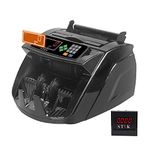 STöK (ST-MC05) Fully Automatic Note Counting Machine, can Count INR or USD,with Fake Currency Detection Feature for INR and with External Display(1 Year offsite Warranty)