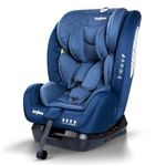 Baybee Convertible Car Seat for Baby 0 to 12 Years with ISOFIX, 3 Position Recline, Headrest Adjustable | ECE R44/04 Safety Certified | Travel Baby Car Seat for Toddlers Kids Boys Girls (Blue)