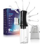 ORACURA® OC300 PRO Smart Pro Water Flosser® Black | 365 Days Warranty | 4 Modes | Micro-Bubble Technology | 8 Nozzle Tip | 4 Vibrant Colours | 300ml Water Tank