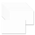 2 x 3.5 Blank White Business Cards 