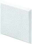 Prime-Line MP10866 Wall Protector, 2 in. x 2 in. Squares, Rigid Vinyl, White, Textured (5 Pack)