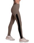 Mehrang Women's Stretch Fit Yoga Pants, Track Pants Stretchable Gym Legging Tights (in, Alpha, M, Regular, MUD)